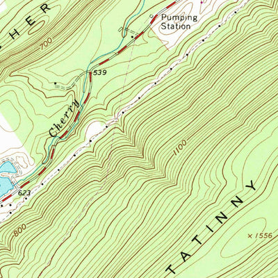 United States Geological Survey Saylorsburg, PA (1960, 24000-Scale) digital map