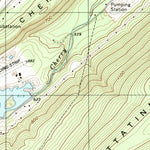 United States Geological Survey Saylorsburg, PA (1999, 24000-Scale) digital map