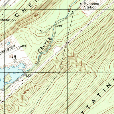 United States Geological Survey Saylorsburg, PA (1999, 24000-Scale) digital map