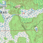 United States Geological Survey Sayner, WI (1982, 24000-Scale) digital map