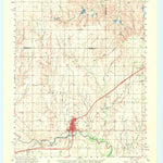 United States Geological Survey Sayre, OK (1960, 62500-Scale) digital map