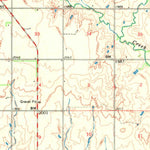 United States Geological Survey Sayre, OK (1960, 62500-Scale) digital map