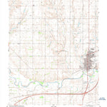 United States Geological Survey Sayre, OK (1989, 24000-Scale) digital map