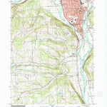 United States Geological Survey Sayre, PA-NY (1995, 24000-Scale) digital map