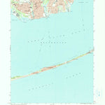 United States Geological Survey Sayville, NY (1967, 24000-Scale) digital map