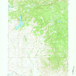 United States Geological Survey Scab Creek, WY (V1, 1968) digital map