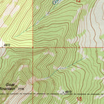 United States Geological Survey Scab Rock Mountain, MT (2000, 24000-Scale) digital map
