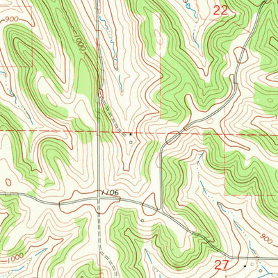 United States Geological Survey Scales Mound West, IL (1968, 24000-Scale) digital map