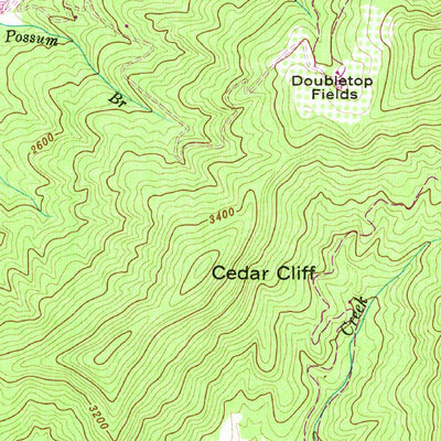 United States Geological Survey Scaly Mountain, NC (1946, 24000-Scale) digital map