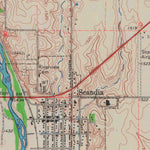 United States Geological Survey Scandia, KS (1966, 24000-Scale) digital map