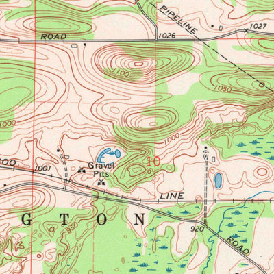 United States Geological Survey Scandinavia, WI (1969, 24000-Scale) digital map