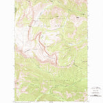 United States Geological Survey Scapegoat Mountain, MT (1970, 24000-Scale) digital map