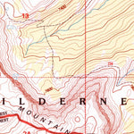 United States Geological Survey Scapegoat Mountain, MT (1995, 24000-Scale) digital map