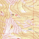 United States Geological Survey Scapegoat Mountain, MT (1995, 24000-Scale) digital map