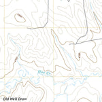 United States Geological Survey Scaper Reservoir, WY (2021, 24000-Scale) digital map