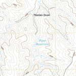 United States Geological Survey Scaper Reservoir, WY (2021, 24000-Scale) digital map
