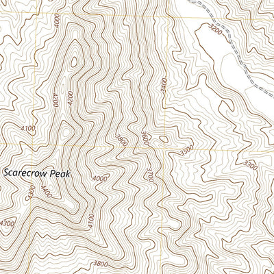 United States Geological Survey Scarecrow Peak, UT (2023, 24000-Scale) digital map