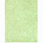 United States Geological Survey Scaredman Creek, OR (1989, 24000-Scale) digital map