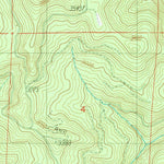 United States Geological Survey Scaredman Creek, OR (1989, 24000-Scale) digital map