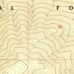 United States Geological Survey Scenery Mountain, MT (1997, 24000-Scale) digital map