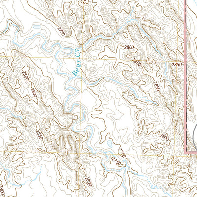 United States Geological Survey Scenic, SD (2021, 24000-Scale) digital map