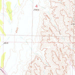 United States Geological Survey Scenic SW, SD (1954, 24000-Scale) digital map