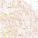 United States Geological Survey Scenic SW, SD (1954, 24000-Scale) digital map