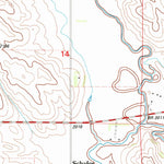 United States Geological Survey Schafer, ND (1997, 24000-Scale) digital map