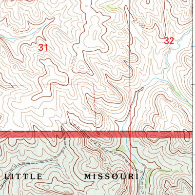 United States Geological Survey Schafer, ND (1997, 24000-Scale) digital map