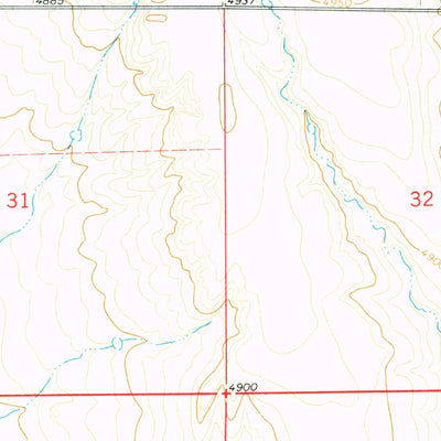 United States Geological Survey Schafer Reservoir, CO (1978, 24000-Scale) digital map