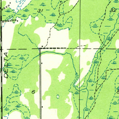 United States Geological Survey Schaffer, MI (1932, 31680-Scale) digital map