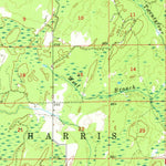 United States Geological Survey Schaffer, MI (1963, 62500-Scale) digital map