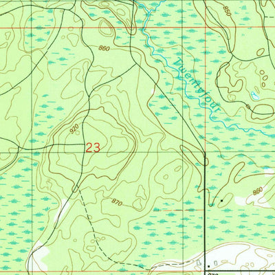 United States Geological Survey Schaffer, MI (1989, 24000-Scale) digital map
