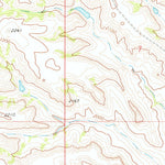 United States Geological Survey Schaffner Creek NE, ND (1973, 24000-Scale) digital map