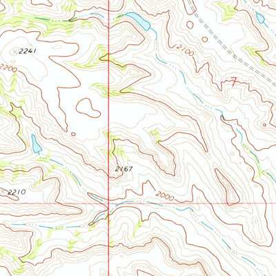 United States Geological Survey Schaffner Creek NE, ND (1973, 24000-Scale) digital map