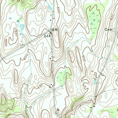 United States Geological Survey Schaghticoke, NY (1954, 24000-Scale) digital map