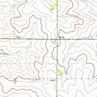 United States Geological Survey Schaller North, IA (1979, 24000-Scale) digital map