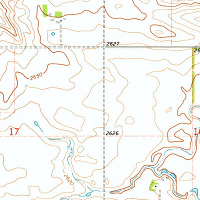 United States Geological Survey Schefield, ND (1973, 24000-Scale) digital map