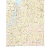 United States Geological Survey Schell Mountain, CA (1950, 62500-Scale) digital map
