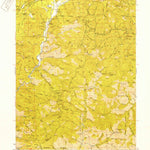 United States Geological Survey Schell Mountain, CA (1952, 62500-Scale) digital map