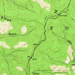 United States Geological Survey Schell Mountain, CA (1967, 62500-Scale) digital map