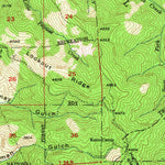United States Geological Survey Schell Mountain, CA (1967, 62500-Scale) digital map
