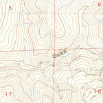 United States Geological Survey Schell Mountain, CA (1982, 24000-Scale) digital map