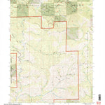 United States Geological Survey Schell Mountain, CA (1998, 24000-Scale) digital map