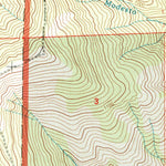 United States Geological Survey Schell Mountain, CA (1998, 24000-Scale) digital map