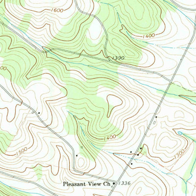 United States Geological Survey Schellsburg, PA (1971, 24000-Scale) digital map