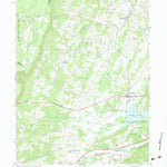 United States Geological Survey Schellsburg, PA (1977, 24000-Scale) digital map