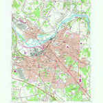 United States Geological Survey Schenectady, NY (1954, 24000-Scale) digital map