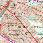 United States Geological Survey Schenectady, NY (1954, 24000-Scale) digital map