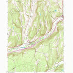 United States Geological Survey Schenevus, NY (1943, 24000-Scale) digital map